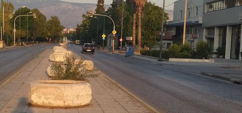 Σημαντικό έργο ανάπλασης στην Ιερά Οδό από τον Δήμο Ελευσίνας Σημαντικό έργο ανάπλασης στην Ιερά Οδό από τον Δήμο Ελευσίνας